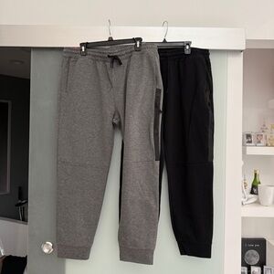 Makers Mark - Men's Gray and Black Jogger Pants